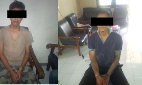 NARKOBA MAGETAN : Polisi Magetan Cokok 2 Pengedar Sabu-Sabu dan Ganja