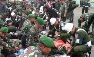 Yonif 408/Subhrastha Pulangkan 500 Personel 9 Bulan di Daerah Rawan