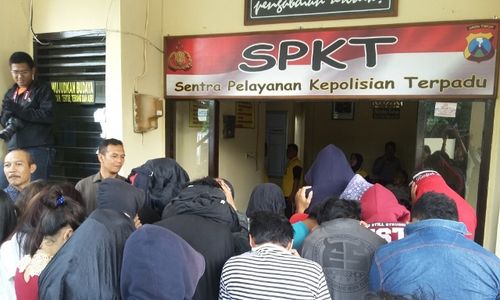 KENAKALAN REMAJA : Gaduh, 27 Remaja Digelandang Ke Mapolsek Taman