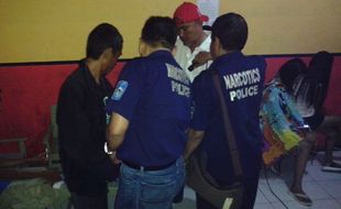 FOTO RAZIA SEMARANG : Begini BNN dan Polisi di Tegal Panas