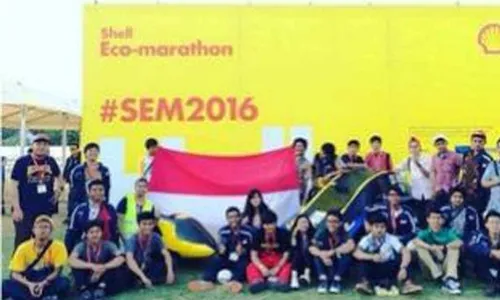 MOBIL HEMAT ENERGI : Antawirya Undip 5 Besar Lomba Mobil Irit BBM Asia 2016