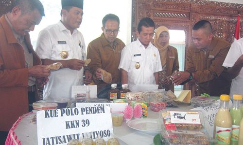 Mahasiswa KKN Univet Pamerkan Makanan Unik,Cantik & Menarik