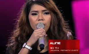 THE VOICE INDONESIA RCTI : “Anyer 10 Maret” Versi Aline Bikin Baper Berat