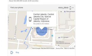 TIPS SMARTPHONE : Begini Cara Cari Ponsel Hilang Lewat Google
