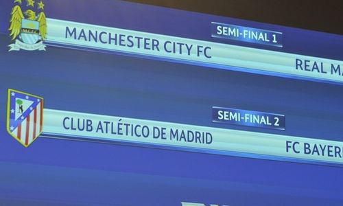 DRAWING SEMIFINAL LIGA CHAMPIONS : City Ketemu Real Madrid, Atletico Hadapi Bayern Muenchen