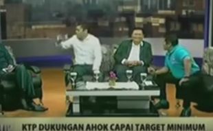 PILGUB DKI JAKARTA : Ditagih Terjun dari Monas, Habiburokhman Ngamuk di TV