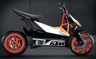 SEPEDA MOTOR KTM: Skutik Listrik Jadi Senjata KTM untuk 2017