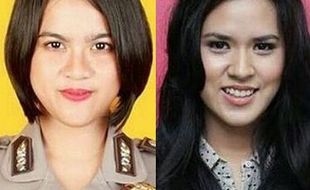 TRENDING SOSMED : Polwan Cantik Ini Katanya Mirip Raisa, Setuju?