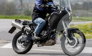 MOTOR BARU YAMAHA : Yamaha MT-07 Tenere Tertangkap Kamera Sedang Diuji