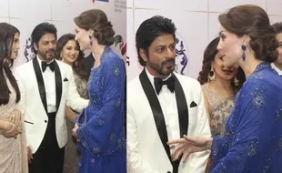 BOLLYWOOD : Begini Gaya Shahrukh Khan Sambut Kate Middleton di India