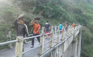 KAWASAN RAWAN BENCANA : Jalan Kaliadem-Kinahrejo Dibuka Kembali, Jadi Jalur Kenangan Erupsi