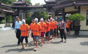 NARKOBA PONOROGO : Operasi Bersinar, Polisi Ponorogo Ciduk 16 Tersangka Penyalahgunaan Narkoba