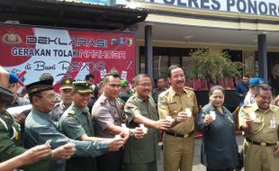 NARKOBA PONOROGO : Berantas Peredaran Narkoba, Bupati Ipong Bentuk BNK