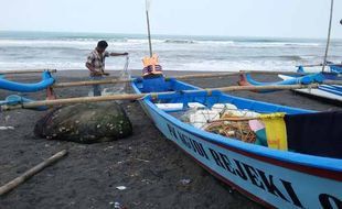 PERIKANAN BANTUL : Seminggu Paceklik, Penghasilan Nelayan Depok Berkurang 50 %