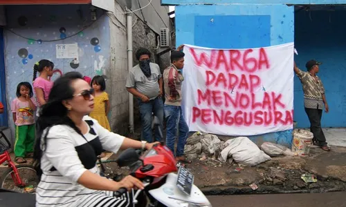 Pembongkaran Lokalisasi Dadap Tak Terkait Reklamasi Teluk Jakarta