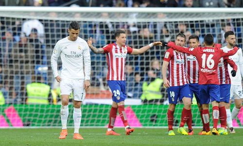 LIGA SPANYOL : Derby Madrid Terakhir di Vicente Calderon