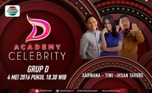 DANGDUT ACADEMY CELEBRITY : Ihsan Taroreh Dinilai Kurang Mendayu