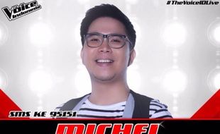 THE VOICE INDONESIA RCTI : Langkah Michel di Team Ari Lasso Harus Terhenti