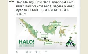 APLIKASI SMARTPHONE : Aplikasi Gojek Hanya Tersedia Bahasa Inggris, Pelanggannya Bule Semua?