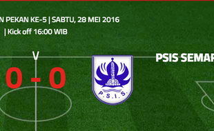 ISC B 2016 : PSIR VS PSIS : Babak Pertama, Mahesa Jenar Unggul 1-2