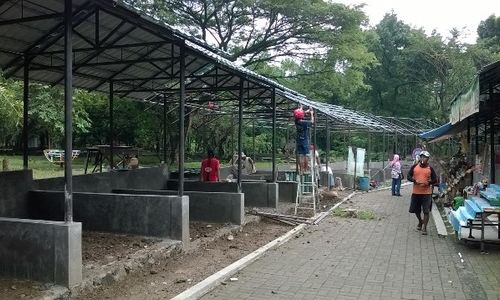 TAMAN SATWA TARU JURUG : Perusda TSTJ Masih Kekurangan 95 Kios PKL