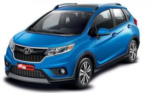 MOBIL HONDA: Wajah Jazz Versi Crossover Terkuak, Lebih Sporty