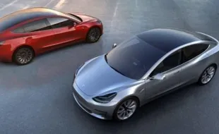 MOBIL TESLA : 12.200 Unit Sedan Termurah Tesla Batal Dipesan