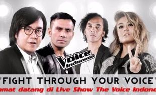 THE VOICE INDONESIA RCTI : Aline dan Gloria Tersingkir, Inilah 4 Kontestan Grand Final