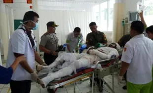 BUNUH DIRI SALATIGA : Diduga Cekcok, Pasutri Nekat Bakar Diri