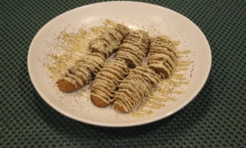 KULINER SOLO : Mencicipi Manisnya Nugget Pisang Tiramisu