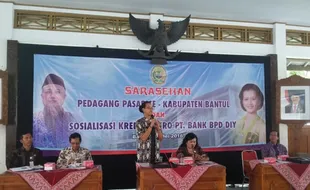 KREDIT CEPAT : Rentenir Bekeliaran di Pasar Bantul, Pedagang Resah