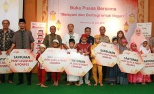 RAMADAN 2016 : Telkomsel Buka Bersama dengan 9.000 Anak Yatim