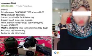 KASUS PENIPUAN ONLINE : Berakhir Konyol, Foto Kiriman Akun Tipu-Tipu Ini Diluar Dugaan