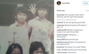 AHOK GUBERNUR DKI : Ahok Pamer Foto Ganteng Waktu SD