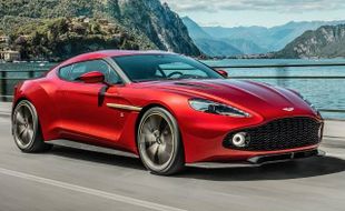 MOBIL ASTON MARTIN: Mobil Seksi Vanquish Zagato Cuma Diproduksi 99 Unit