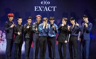 K-POP : Rilis Album Ex’Act, Exo Dominasi Chart Lagu Dunia