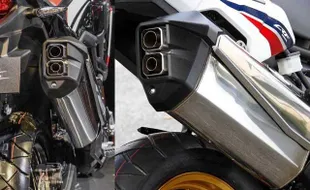 SEPEDA MOTOR HONDA: Punya 2 Lubang, Inikah Knalpot CBR250RR?