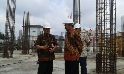 PEMBANGUNAN PASAR KLEWER : Basement Pasar Disiapkan Jadi Pasar Darurat