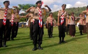 FOTO MUDIK 2016 : Pramuka Turun Turun ke Jalan Jelang Lebaran