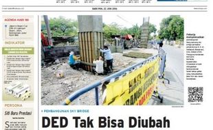 SOLOPOS HAR INI : Soloraya Hari Ini: DED Sky Bridge Tak Bisa Diubah