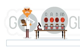 GOOGLE DOODLE : Karl Langsteiner: Ilmuwan Penemu Empat Golongan Darah