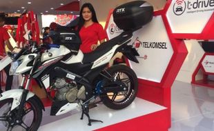 SEPEDA MOTOR YAMAHA: Yamaha Pamer Vixion RTX Bergaya Touring di PRJ 2016