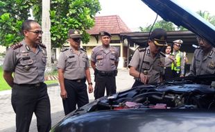 LEBARAN 2016 : Polres Boyolali Siapkan Armada Patroli