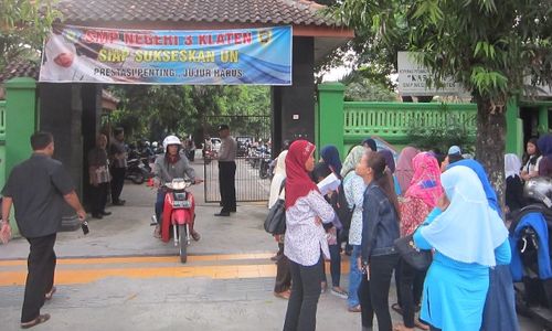 HASIL UN SMP : Nilai Rata-Rata UN SMP 2 Klaten Tertinggi, Masuk 15 Besar Sekolah SNI