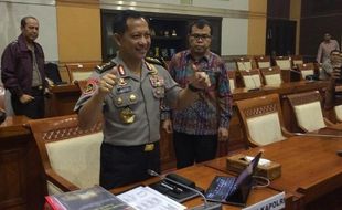 KAPOLRI BARU : Tito Jalani Fit and Proper Test, Perwira Polisi Lintas Angkatan Kompak Hadir