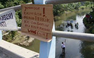 PENCEMARAN SUNGAI BEDOG : Kematian Ikan Terus Terjadi