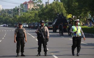 BOM SOLO : Dibuntuti Polisi, Anggota FPI Minta Klarifikasi ke Mapolresta Solo