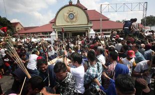 LEBARAN 2017 : 7 Gunungan Kembali Dipersiapkan untuk Grebeg Syawal