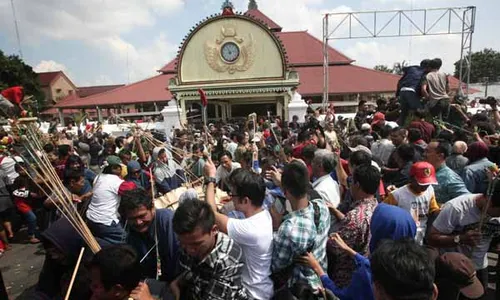 Garebek Syawal di Jogja Digelar Tanpa Ada Rayahan Hasil Bumi