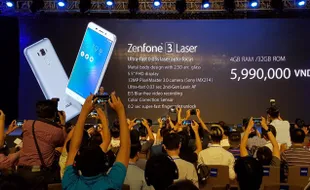 SMARTPHONE TERBARU : Asus Akhirnya Rilis Zenfone 3 Laser untuk Indonesia